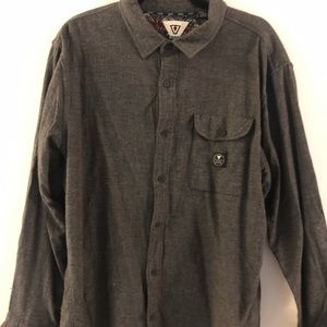 Vissla long sleeve button up size XL
